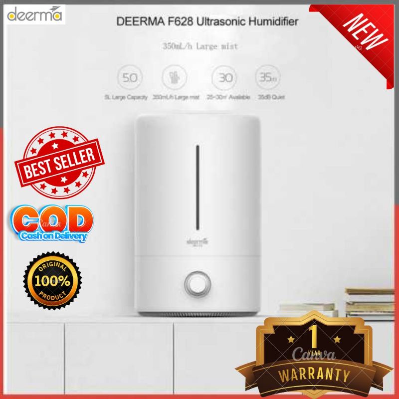 Jual Deerma/Air Humidifier Pelembab Udara Ruang Rumah Ultrasonic ...