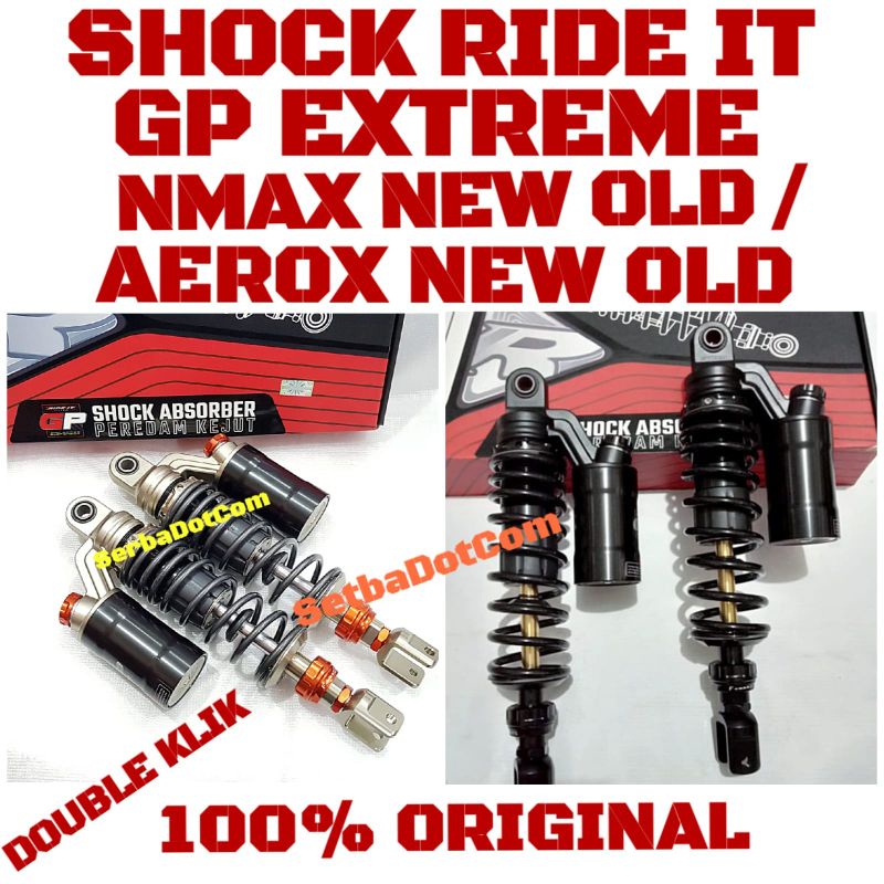 Jual SHOCK RIDE IT GP EXTREME NMAX OLD NEW AEROX Model KTC EXTREME ...
