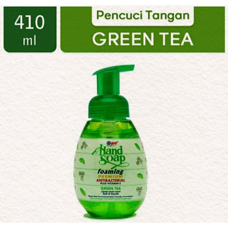 Jual Yuri Hand Soap Foaming Green Tea Sabun Cuci Tangan Ml Ml