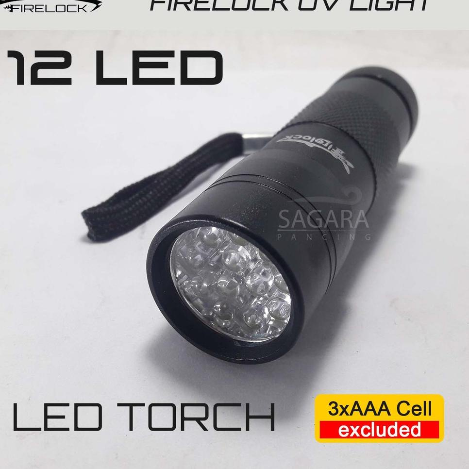 Jual Senter UV 12 LED FireLock Torch {MGT.31Oc22ˢ} | Shopee Indonesia