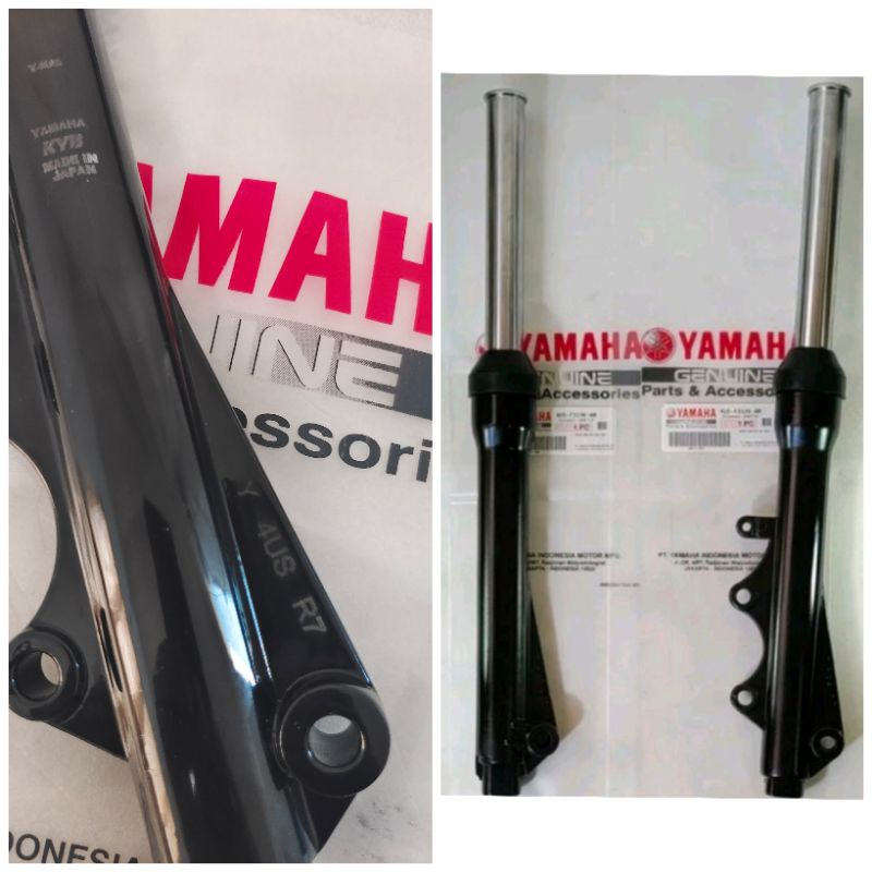 Jual Shock Depan Set Kanan Dan Kiri Komplit Oli Yamaha Fizr Force