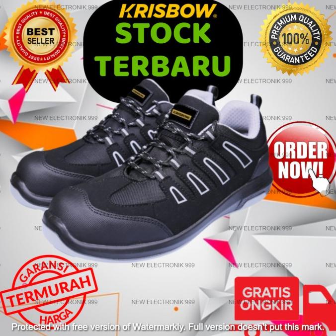 Jual Krisbow Sepatu Pengaman Hydra 4in Hitam Safety Shoes Hydra 4in 41 Shopee Indonesia