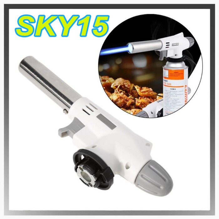 Jual Kepala Gas Portable Las Fire Torch Blow Flame Gun - SKY15 | Shopee ...