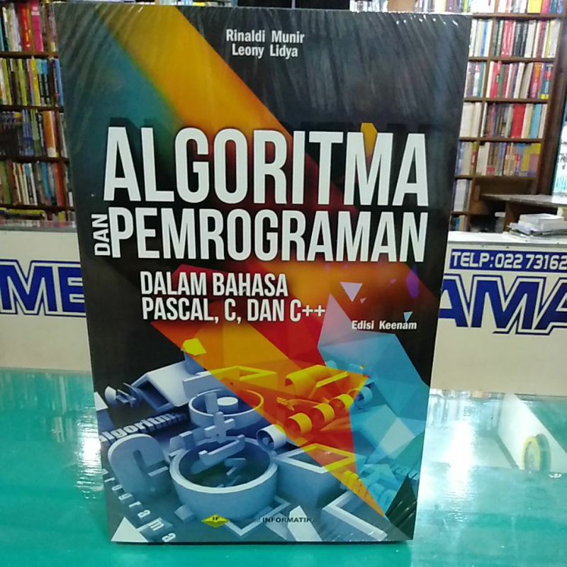 Jual Buku ALGORITMA DAN PEMROGRAMAN DALAM BAHASA PASCAL,C, DAN C++ ...