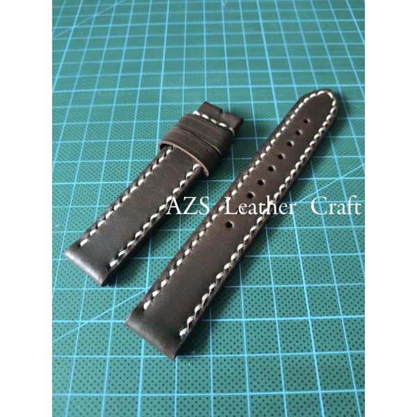 Jual strep jam tangan kulit asli 100% original handmade | Shopee Indonesia
