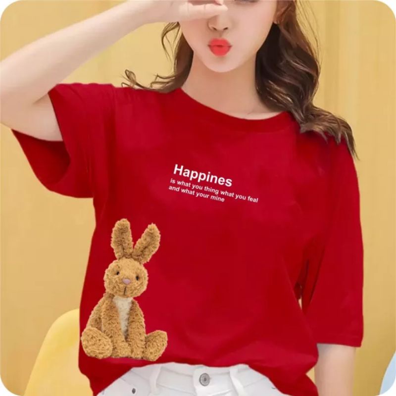 Jual baju kaos viral kekinian terbaru rabbit | Shopee Indonesia