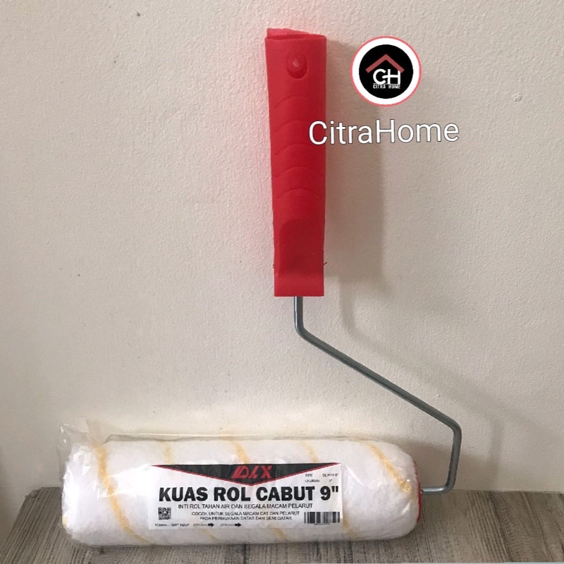 Jual Kuas Rol Cat Tembok Cabut 9” DLX&Strengdard | Shopee Indonesia