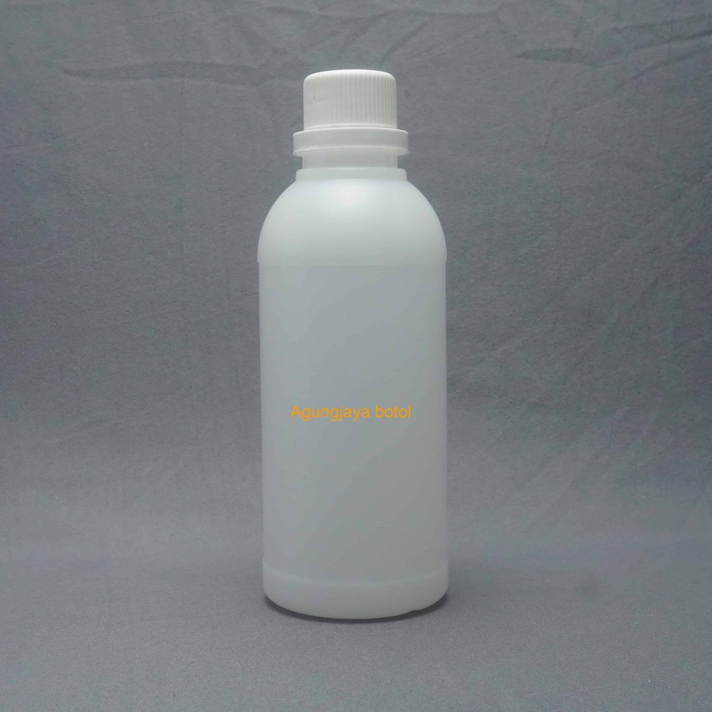 Jual Botol Labor 500 Ml Nat Hdpe /Botol Pupuk / Botol HDPE | Shopee ...