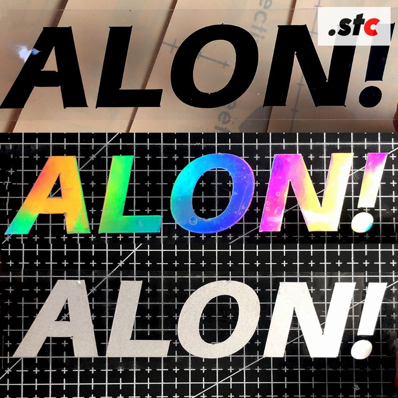 Jual Sticker Cutting ALON Stiker Pelan Setiker Motor Virall | Shopee ...