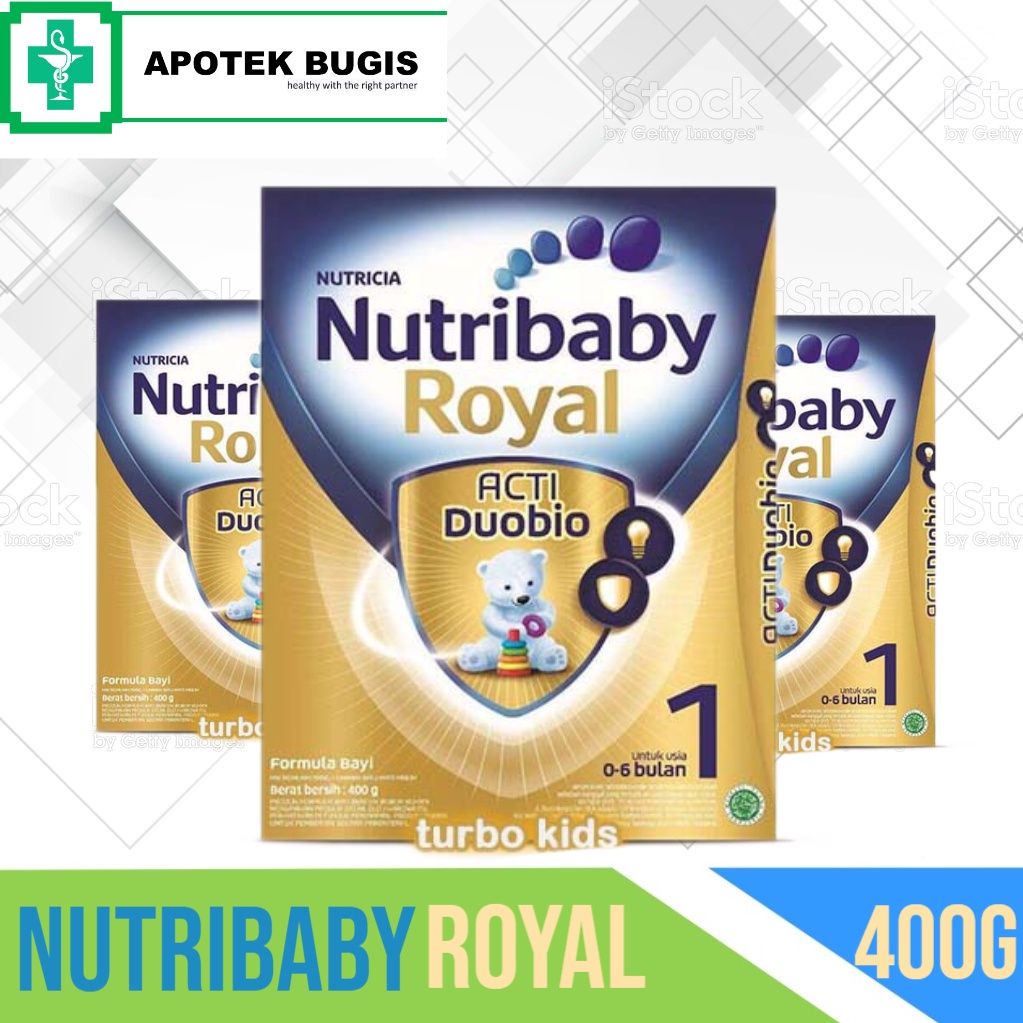 Jual Nutribaby Royal 1 Acti DuoBio Box 400gram 400 Susu Formula Kemasan Baru Nutri Baby Nutrilon