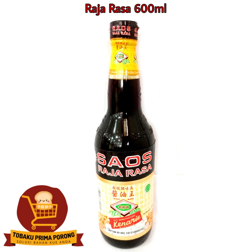 Jual SAOS RAJA RASA ( SOY MANUFACTORY KENARIE ) KKK- 600 ML | Shopee ...