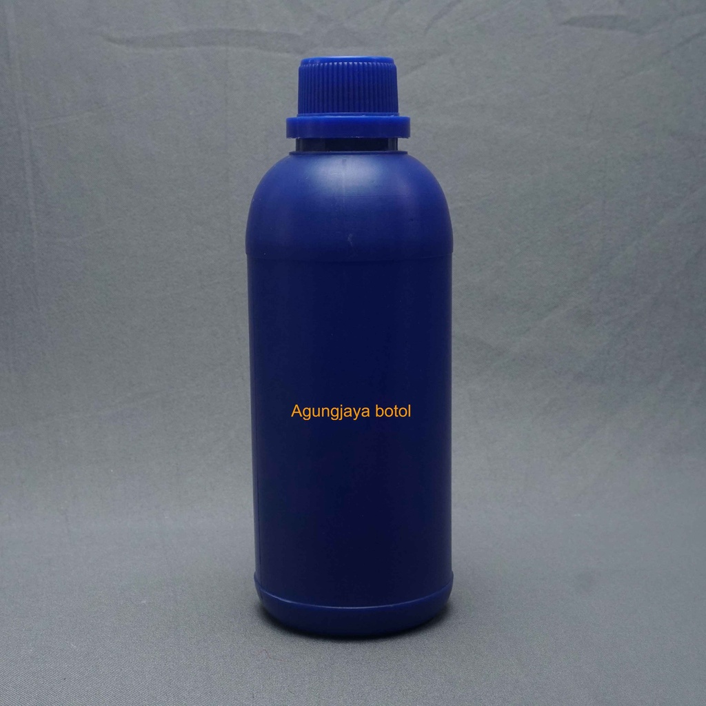 Jual Botol M Ml Biru Dof Hdpe Neck Set A Botol Pupuk Kosong Botol Hdpe Shopee Indonesia