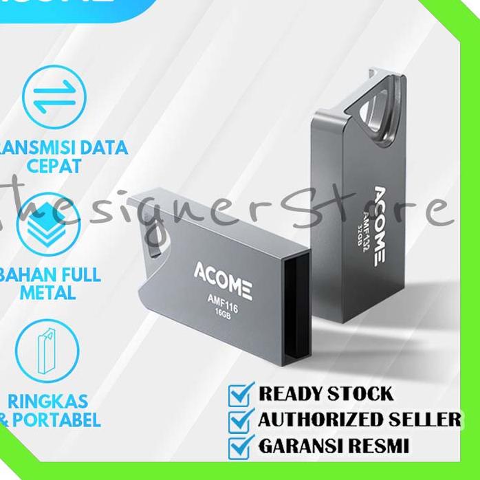 Jual limited Edition ️Acome Full Metal High Speed Flashdisk Memory 16GB ...