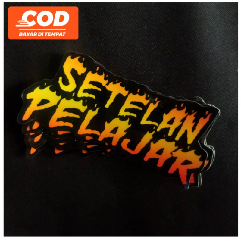 Jual Stiker Setelan Pelajar Shopee Indonesia