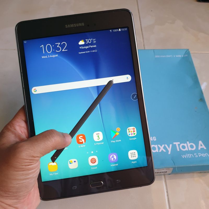 Jual Samsung Galaxy Tab A8 with s pen 2/16 Ram 2gb Rom 16gb second