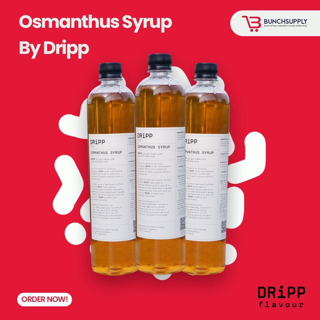 Jual DRIPP OSMANTHUS SYRUP 750ml - Bunch Supply Bekasi | Shopee Indonesia