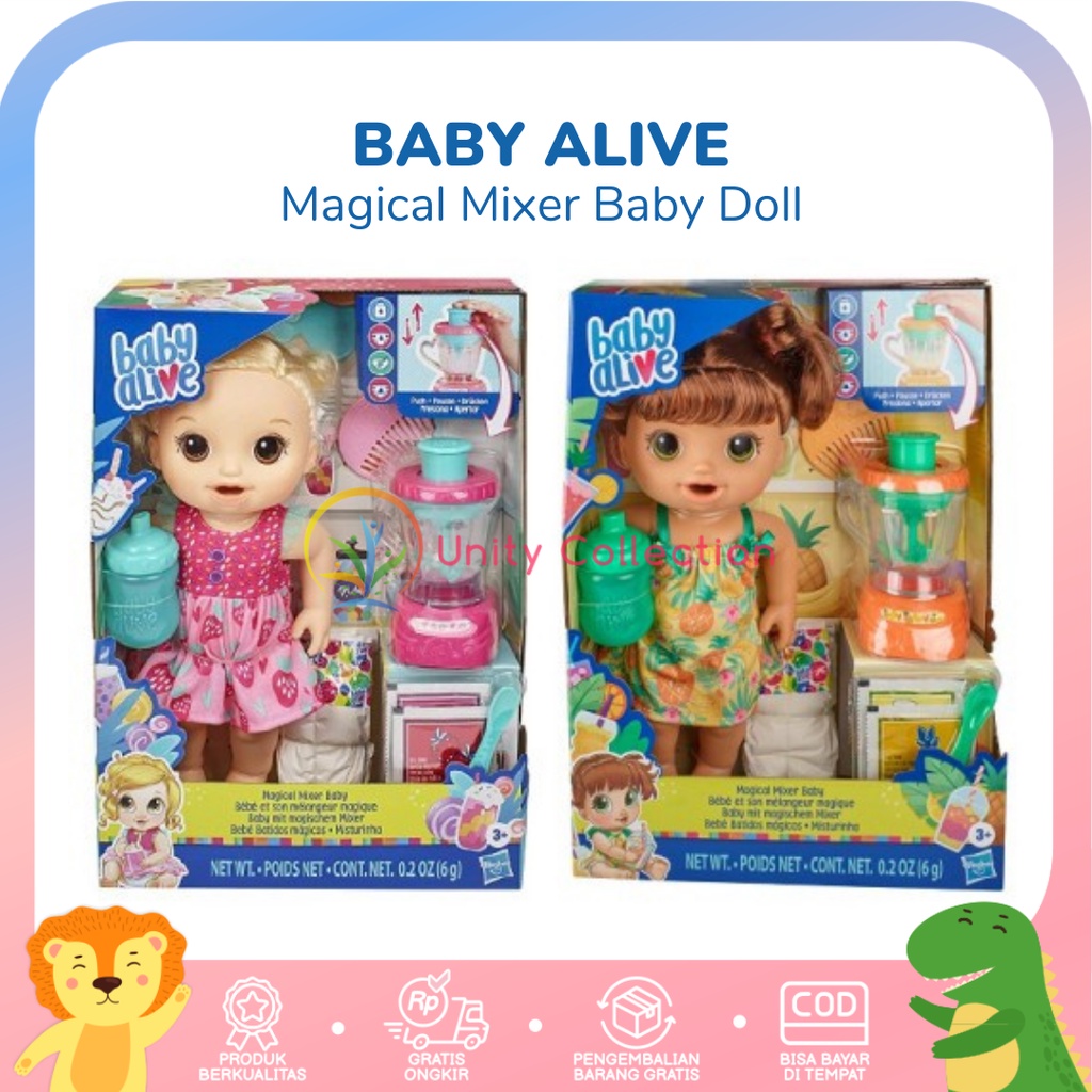 Jual Baby Alive Magical Mixer Baby Doll Shopee Indonesia