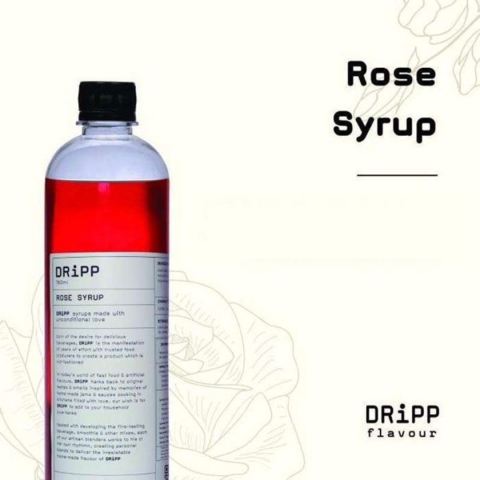 Jual DRiPP Rose Flavour Syrup 760 ML - Sirup Minuman Rasa Bunga Mawar ...