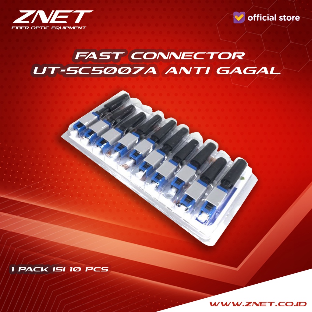 Jual SM Fast Connector Fiber Optik UT-SC5007A Fastconn SC UPC Anti ...