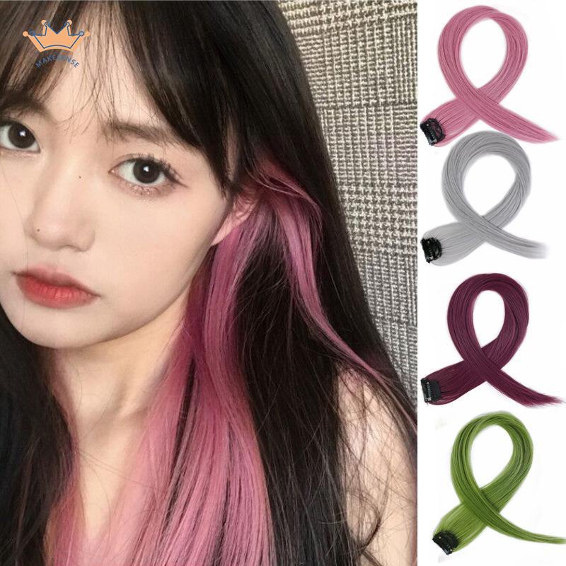 Jual Wig Rambut Warna-warni Wig Rambut Wanita Rambut Panjang MK ...
