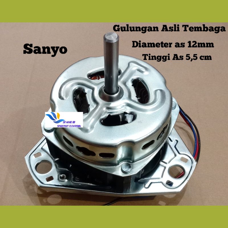 Jual Dinamo Mesin Cuci Tabung Sanyo Gulungan Tembaga Shopee Indonesia