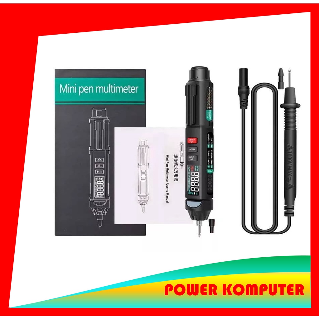 Jual ANENG A3008 Penguji Pena Sensor Otomatis Multimeter Digital 6000 ...