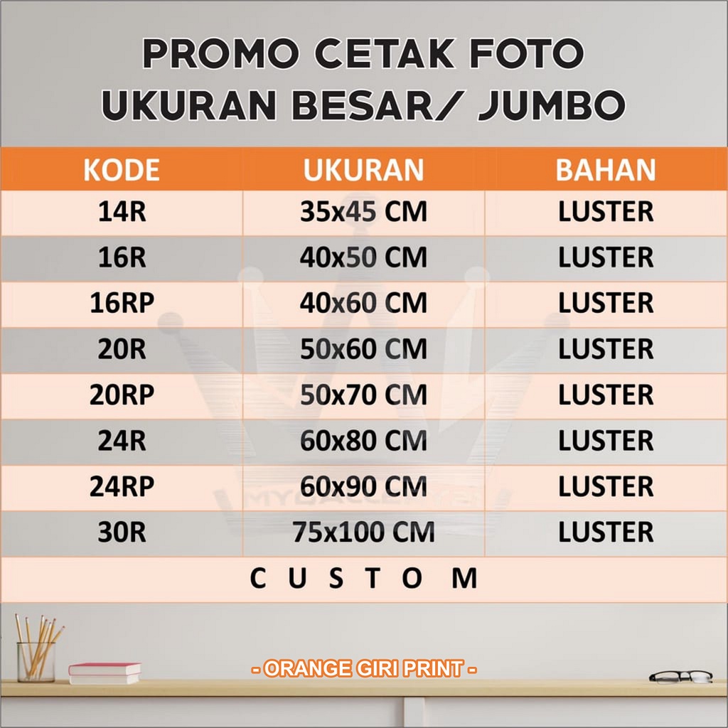 Jual Cetak Foto Ukuran Besar R R R R Rp R Rp R Rp R Request Ukuran Jumbo