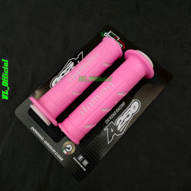 Jual Handgrip Sarung Gas Domino Pink Hangrip Domino Hanfat Grip