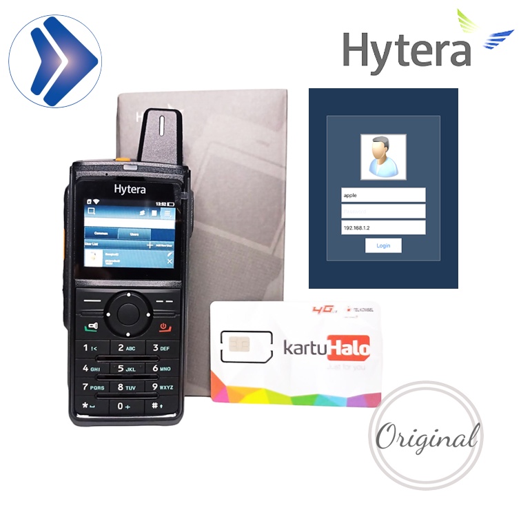 Jual HYTERA PoC RADIO PNC 380 + ID LICENCES & SIM CARD FREE 1Tahun ...