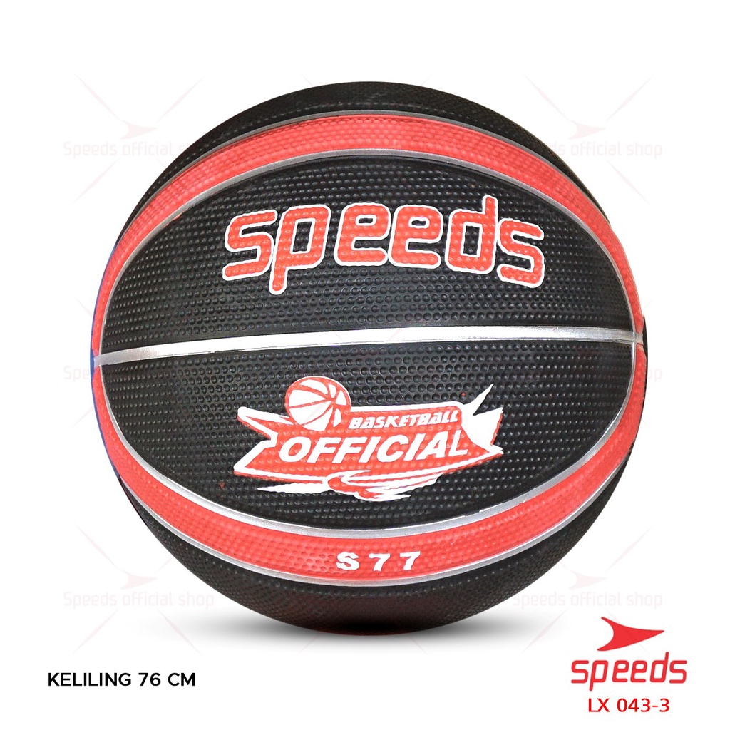 Jual SPEEDS Bola Basket Olahraga Basketball Original Natural Rubber LX ...