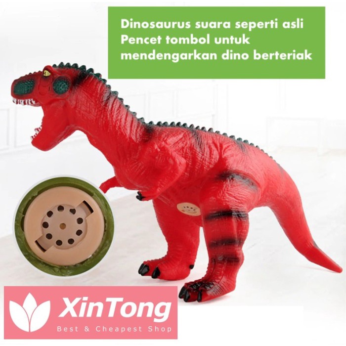 Jual Produk Mainan Dinosaurus Besar Bersuara Mirip Asli Original Banyak ...