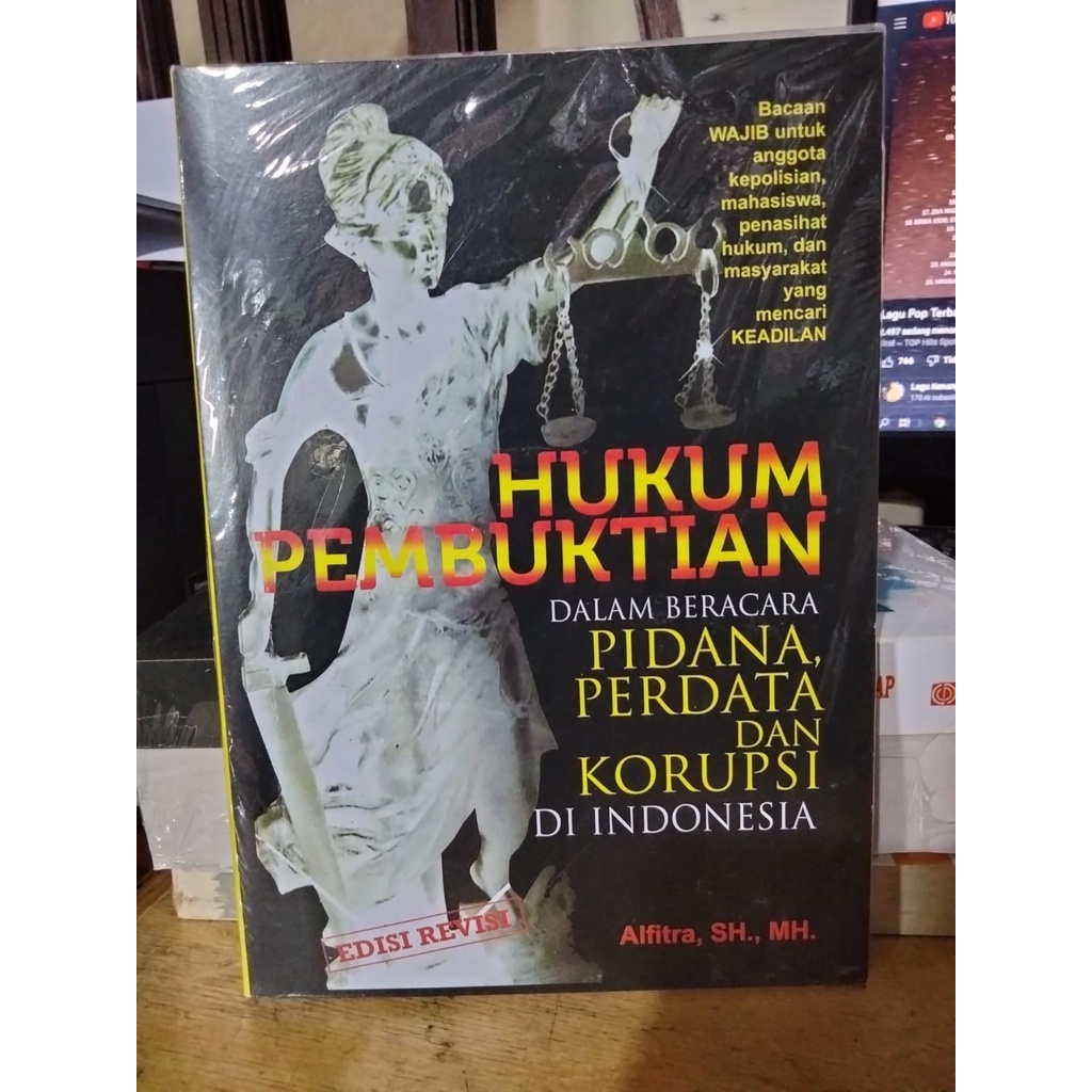 Jual Hukum Pembuktian By Alfitra Shopee Indonesia