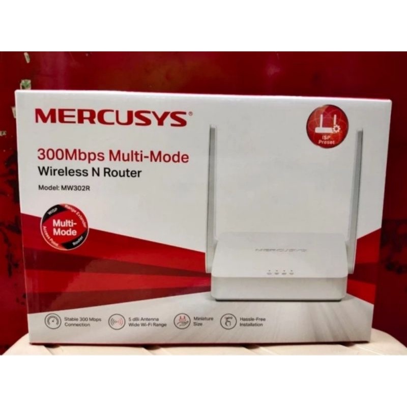 Jual Mercusys Mw302r Multi Mode Wireless N Router 300mbps Shopee