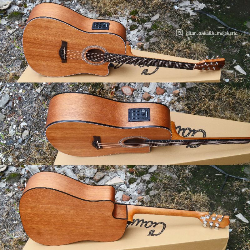 Jual Gitar akustik Cowboy preamp Fishman siap naik panggung | Shopee ...