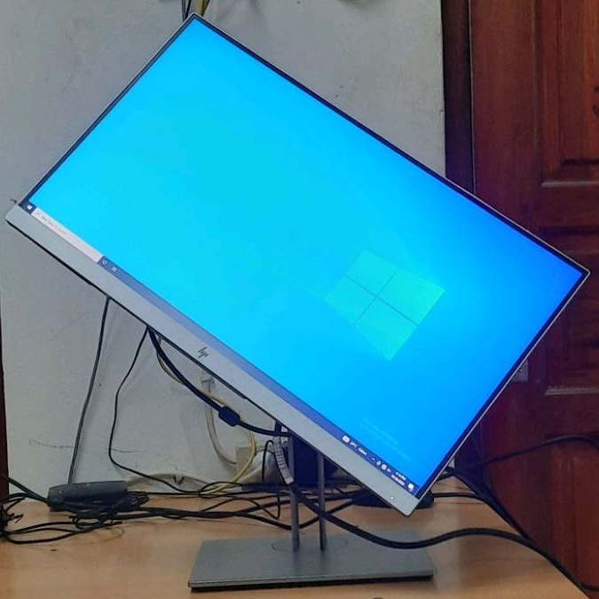 Jual Monitor HP 22 Inch E223 IPS, HDMI, FULL HD, Lengkap Dus, Sangat