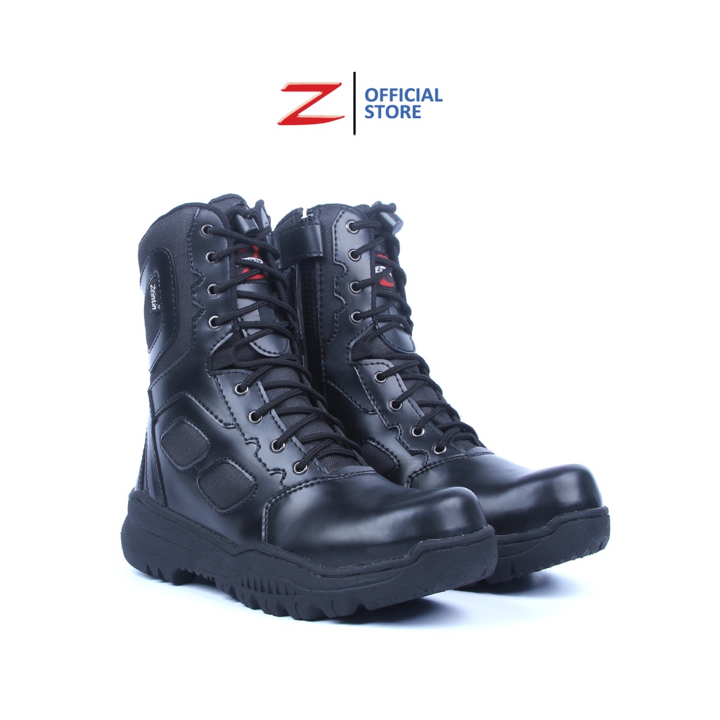 Jual Zeintin Sepatu Pdl Tni Polri Sepatu Security Safety Boots Bahan