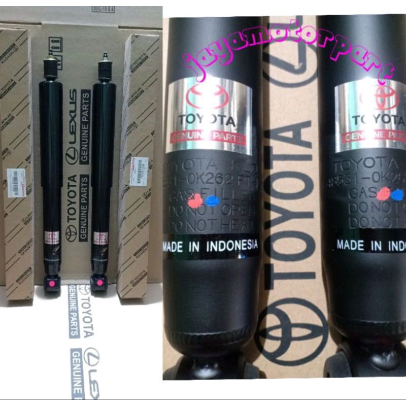 Jual shockbreaker shock absorber Inova Innova belakang Toyota ori ...