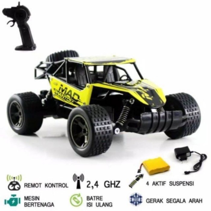 Jual mobil remote kontrol king cheetah TURBO r/c 2,4ghz racing car 15km ...