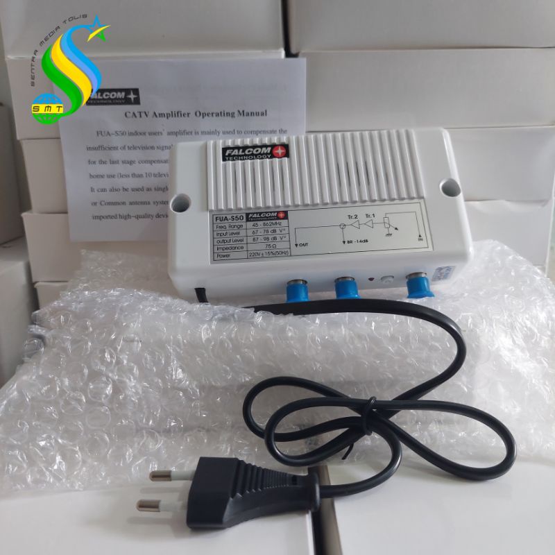 Jual Falcom FUA S50 booster Catv Indoor | Shopee Indonesia
