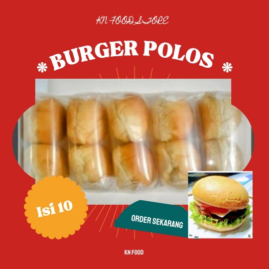 Jual Roti Burger Polos 10 Pcs-Roti Burger Reguler isi 10 Pcs | Shopee ...