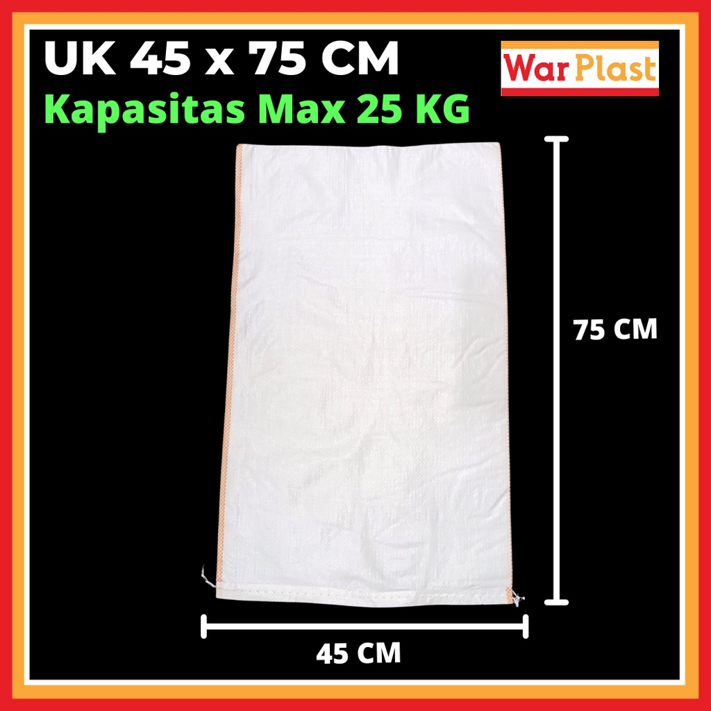 Jual Karung Plastik BARU UK 45 x 75 | 56 x 90 | 60 x 100 | 75 x 115 ...