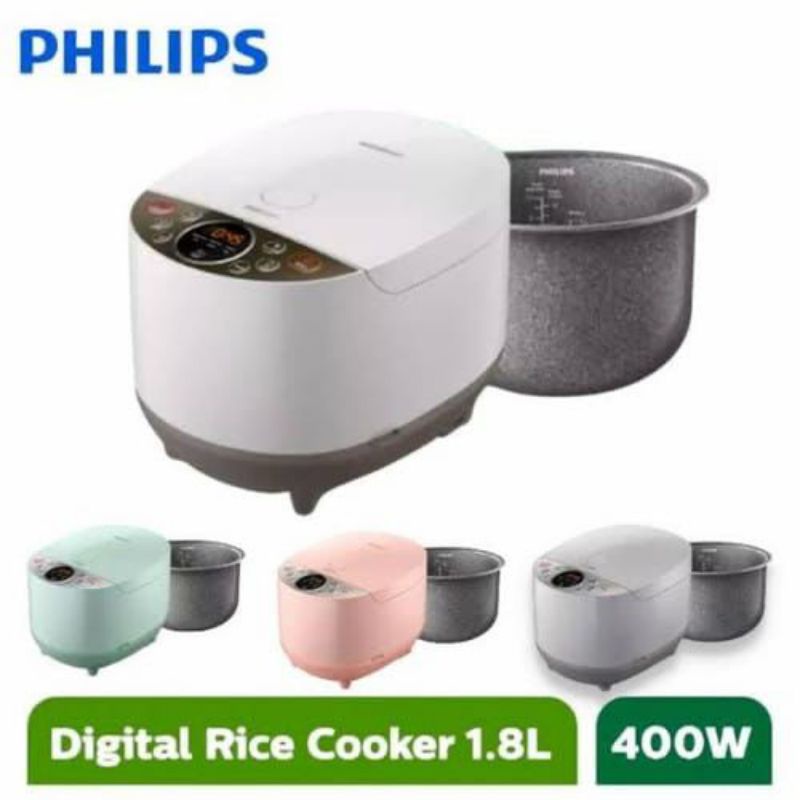 Jual Philips HD4515 Rice cooker Digital 1.8L Magic Com PHILIPS HD4515 ...