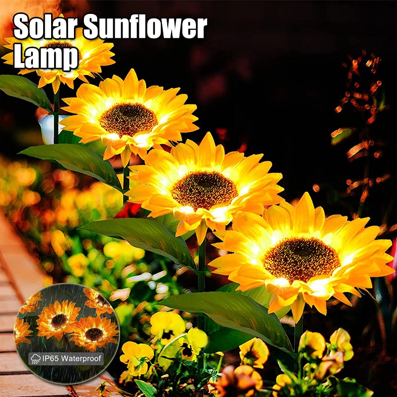 Jual Lampu Led Surya Lampu Bunga Matahari Luar Ruangan Tahan Air Luar ...