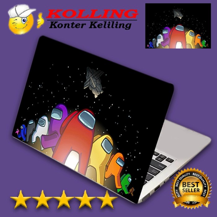 Jual Hari Ini Garskin Laptop Logo Art Among Us Skin Laptop Stiker ...