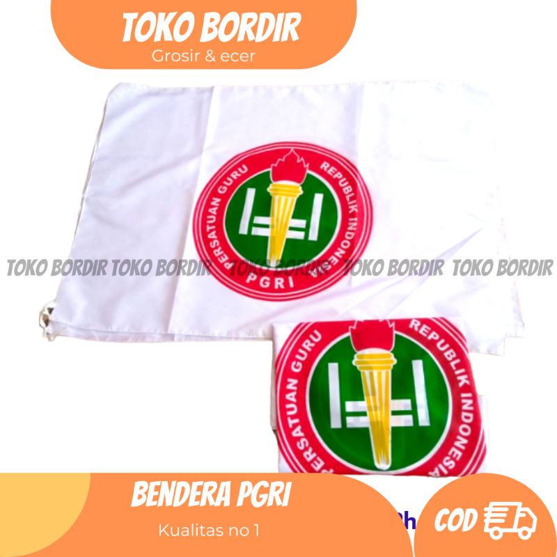 Jual Bendera PGRI / Bendera PGRI putih | Shopee Indonesia