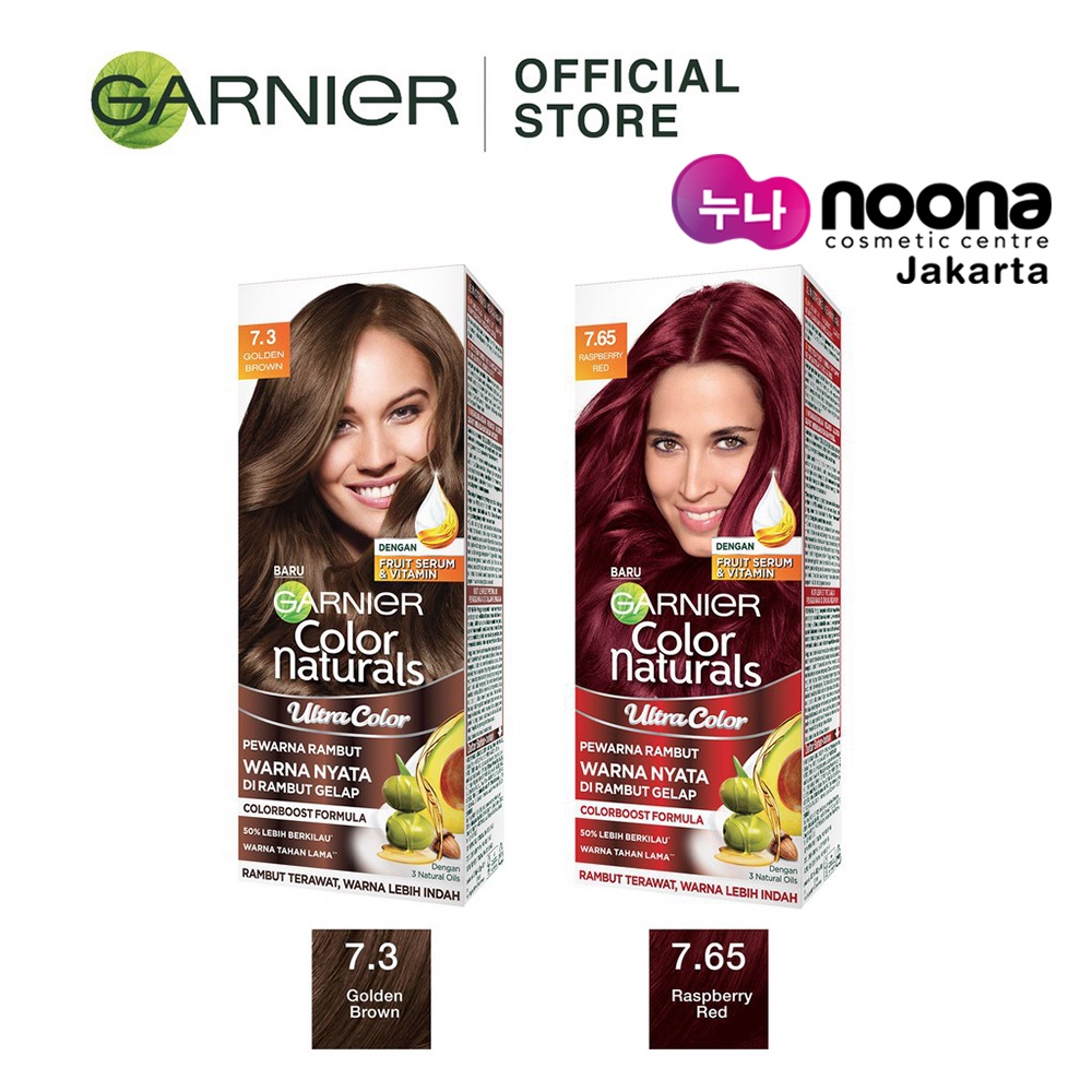 Jual GARNIER COLOR NATURALS ULTRA COLOR 55ML + 50GR + 5ML (KOTAK) Shopee Indonesia