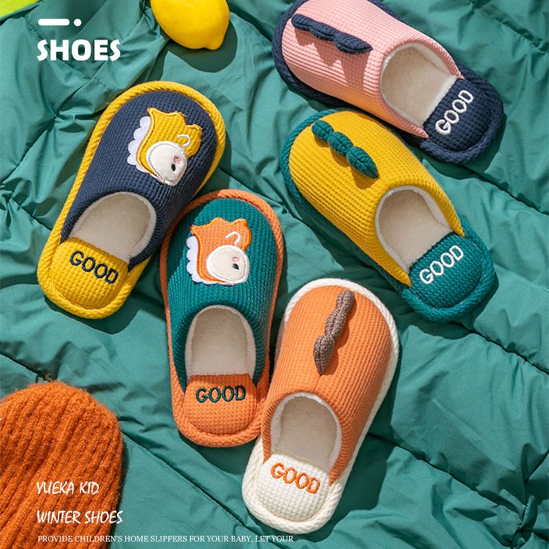 Jual Sandal slipper rumah anak empuk hangat tebal dengan busa tebal sol ...