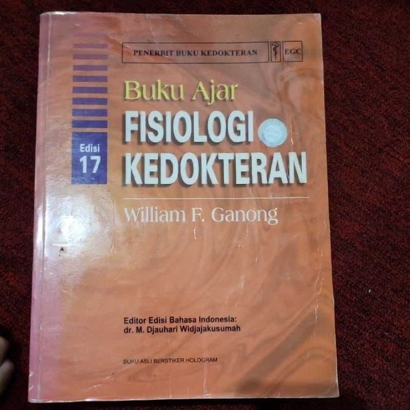 Jual Buku Ajar Fisiologi Ganong | Shopee Indonesia