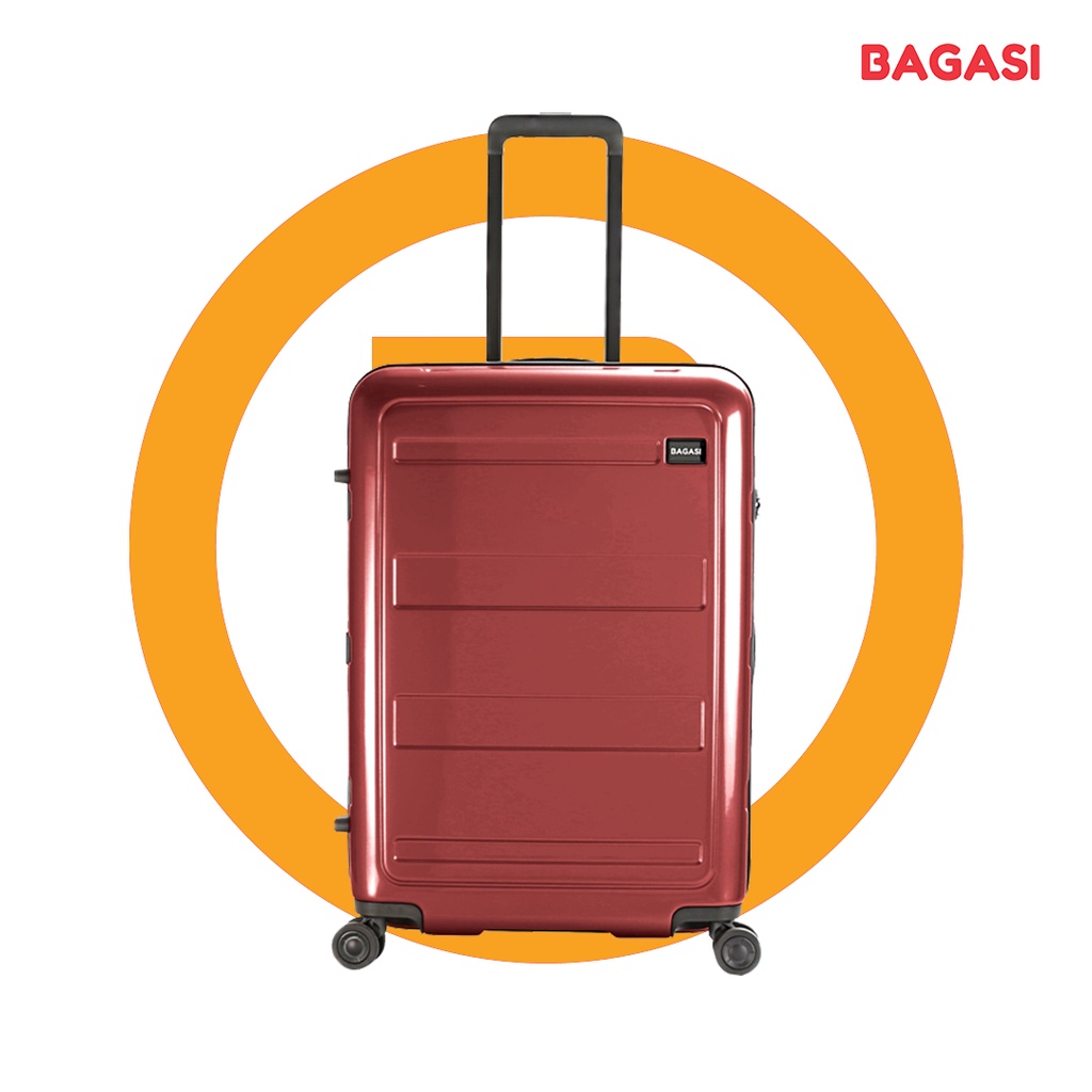 Jual Bagasi GILI Koper Hardcase Medium/26 Inch – Red | Shopee Indonesia