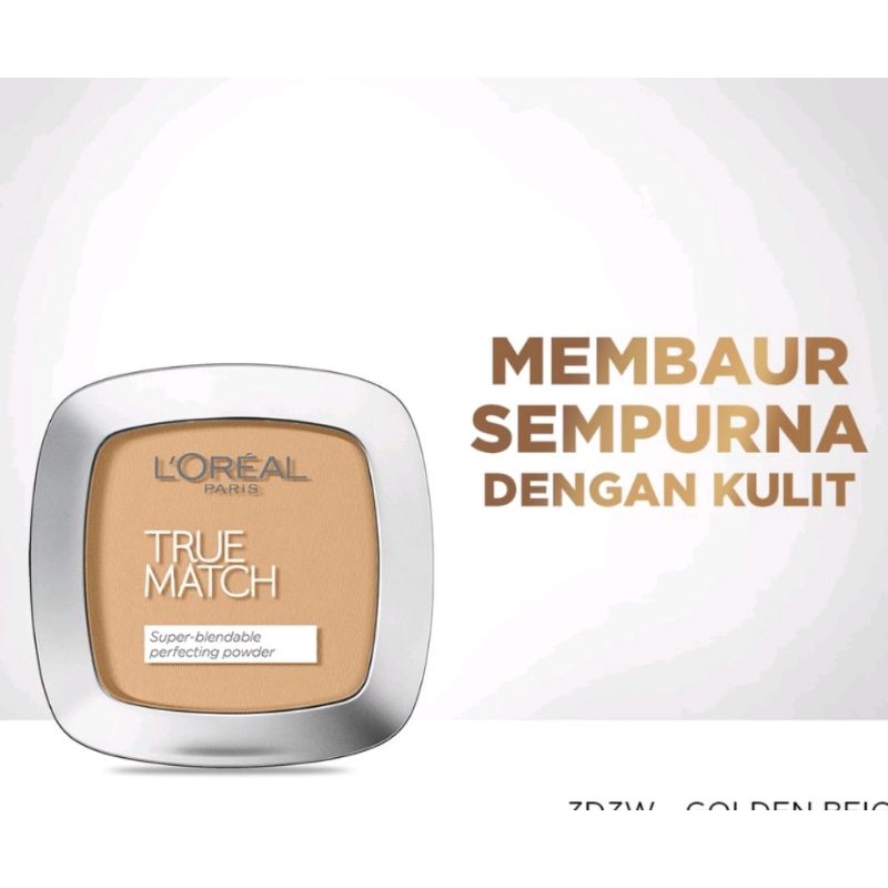 Jual Loreal True Match Super Blendable perfecting Powder Bedak padat